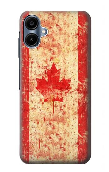 S1603 Drapeau du Canada Vieux Millésime Etui Coque Housse pour Samsung Galaxy A06