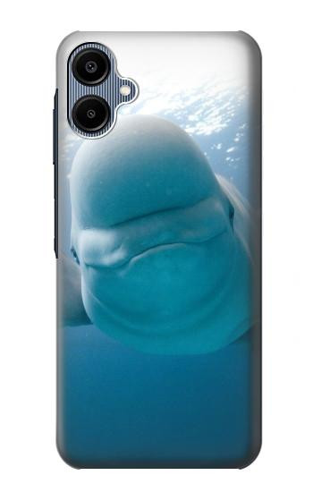 S1801 Béluga Sourire baleine Etui Coque Housse pour Samsung Galaxy A06