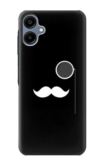 S1946 Sir Mustache Minimalisme Etui Coque Housse pour Samsung Galaxy A06