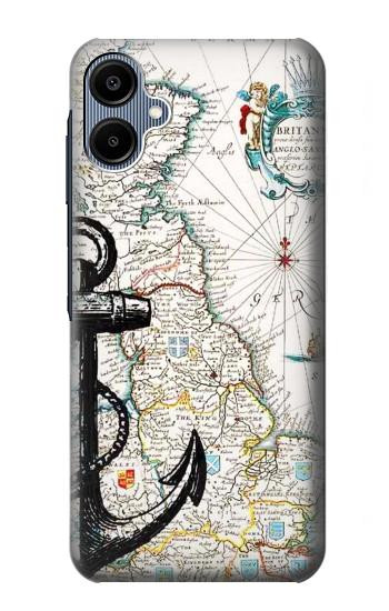 S1962 Graphique nautique Etui Coque Housse pour Samsung Galaxy A06