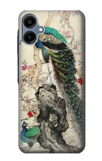 S2086 Peinture Paon Etui Coque Housse pour Samsung Galaxy A06