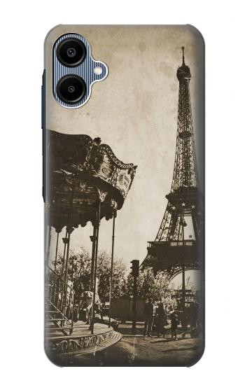 S2174 Tour Eiffel Paris Millésime Etui Coque Housse pour Samsung Galaxy A06