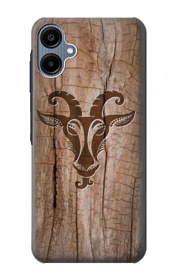 S2183 Chèvre de bois imprimé graphique Etui Coque Housse pour Samsung Galaxy A06