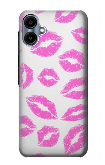 S2214 Bisous Lèvres roses Etui Coque Housse pour Samsung Galaxy A06