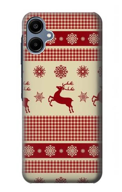 S2310 Noël Rennes neige Etui Coque Housse pour Samsung Galaxy A06