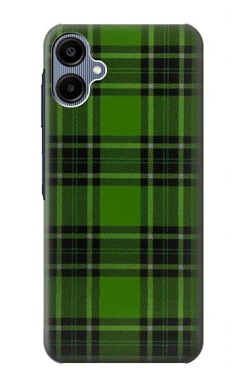 S2373 Motif vert Tartan Etui Coque Housse pour Samsung Galaxy A06