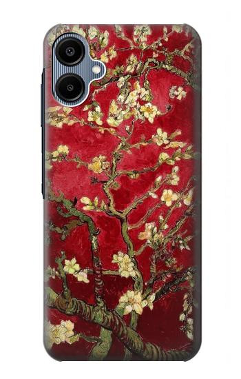 S2414 Rouge Fleur amandier Van Gogh Etui Coque Housse pour Samsung Galaxy A06