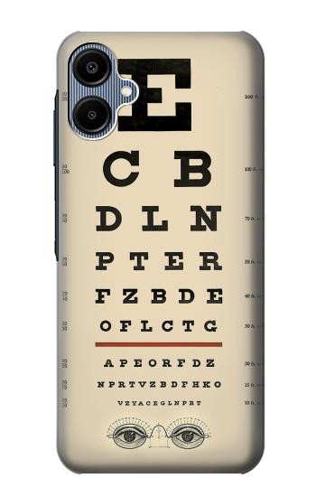 S2502 Tableau d'examen des yeux Etui Coque Housse pour Samsung Galaxy A06