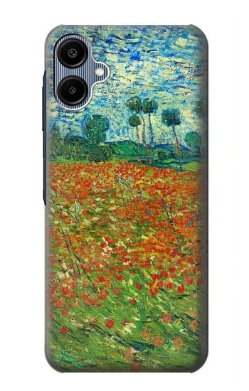 S2681 Champ de coquelicots Vincent Van Gogh Etui Coque Housse pour Samsung Galaxy A06