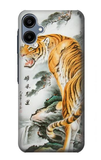 S2750 Peinture orientale Tigre chinois Etui Coque Housse pour Samsung Galaxy A06