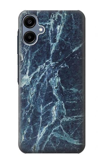 S2799 Lumière Bleu Marbre Pierre Imprimé Graphique Etui Coque Housse pour Samsung Galaxy A06