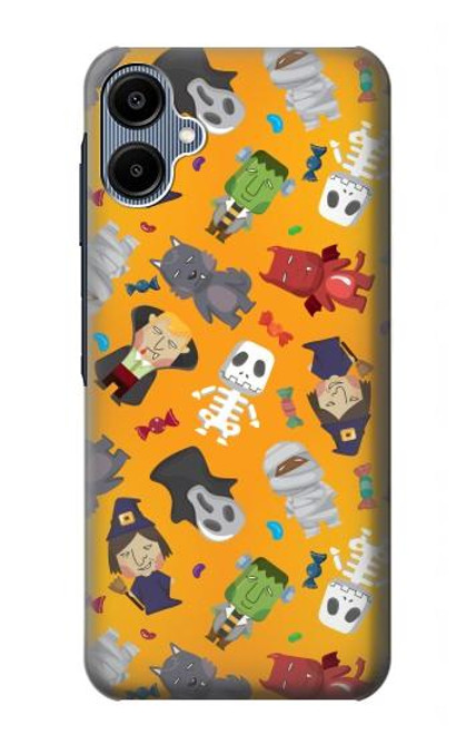 S3275 Mignon Halloween Motif Dessin animé Etui Coque Housse pour Samsung Galaxy A06