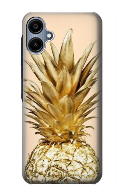 S3490 ananas or Etui Coque Housse pour Samsung Galaxy A06