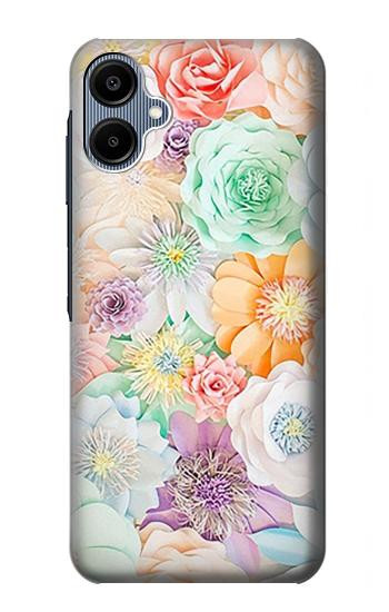 S3705 Fleur florale pastel Etui Coque Housse pour Samsung Galaxy A06