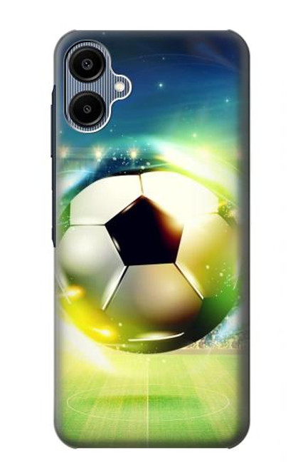 S3844 Ballon de football de football rougeoyant Etui Coque Housse pour Samsung Galaxy A06