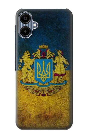 S3858 Drapeau de l'Ukraine Etui Coque Housse pour Samsung Galaxy A06