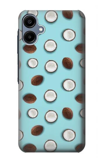 S3860 Motif à pois de noix de coco Etui Coque Housse pour Samsung Galaxy A06