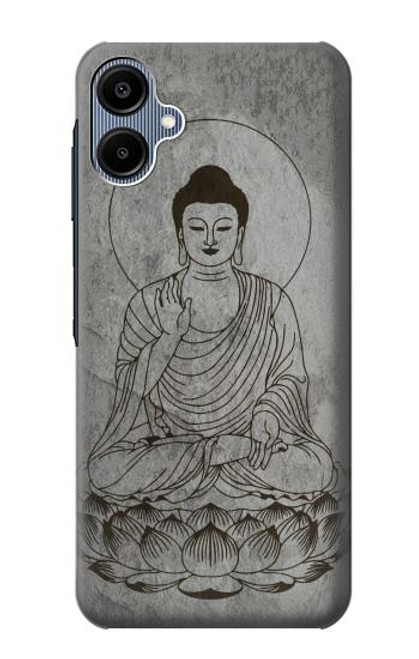 S3873 Dessin au trait Bouddha Etui Coque Housse pour Samsung Galaxy A06