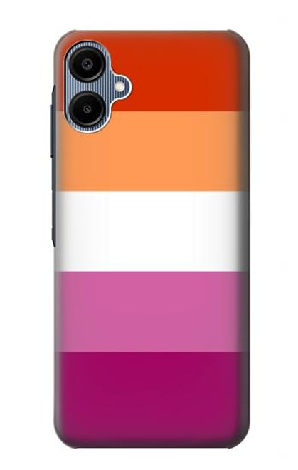 S3887 Drapeau de la fierté lesbienne Etui Coque Housse pour Samsung Galaxy A06