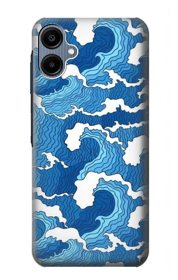 S3901 Vagues esthétiques de l'océan de tempête Etui Coque Housse pour Samsung Galaxy A06