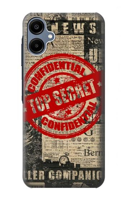 S3937 Texte Top Secret Art Vintage Etui Coque Housse pour Samsung Galaxy A06