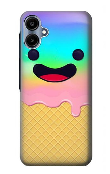 S3939 Sourire mignon de crème glacée Etui Coque Housse pour Samsung Galaxy A06