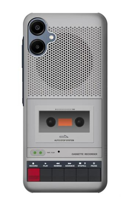 S3953 Graphique de lecteur de cassettes vintage Etui Coque Housse pour Samsung Galaxy A06