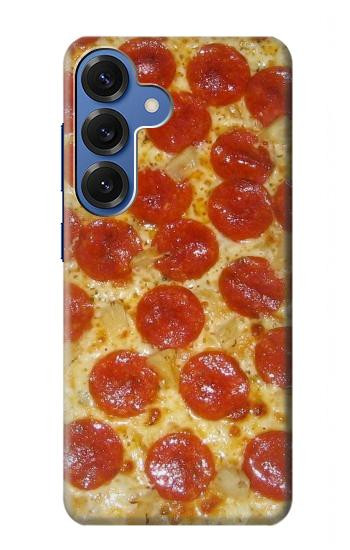 S0236 Pizza Etui Coque Housse pour Samsung Galaxy S25