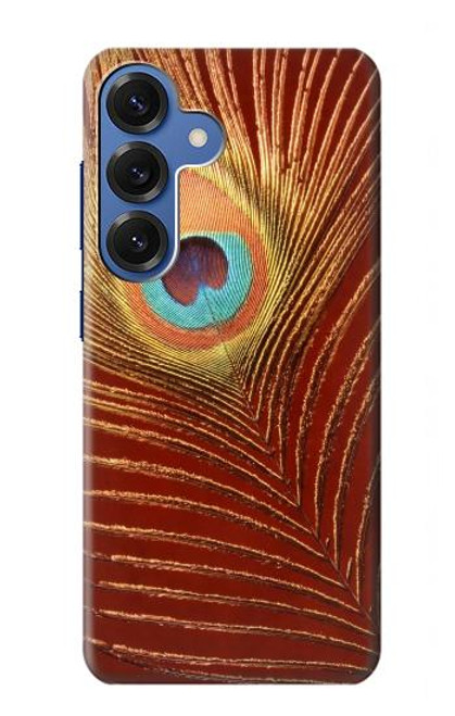 S0512 Paon Etui Coque Housse pour Samsung Galaxy S25