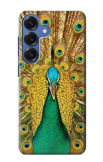 S0513 Paon Etui Coque Housse pour Samsung Galaxy S25