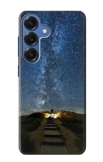 S0734 Stairway to Heaven Islande Etui Coque Housse pour Samsung Galaxy S25