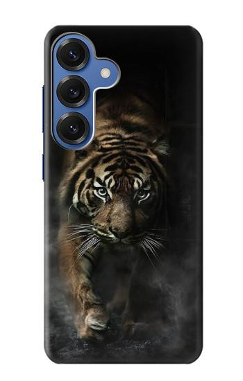 S0877 Tigre du Bengale Etui Coque Housse pour Samsung Galaxy S25