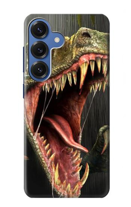 S0923 Dinosaur T-Rex Etui Coque Housse pour Samsung Galaxy S25