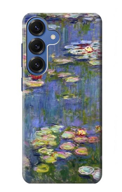 S0997 Claude Monet Nymphéas Etui Coque Housse pour Samsung Galaxy S25