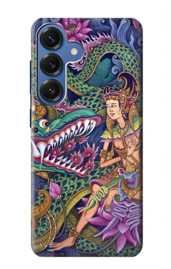 S1240 Peinture Bali Etui Coque Housse pour Samsung Galaxy S25