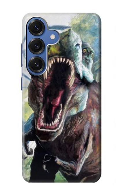 S1453 Dinosaur Trex Tyrannosaurus Rex Etui Coque Housse pour Samsung Galaxy S25