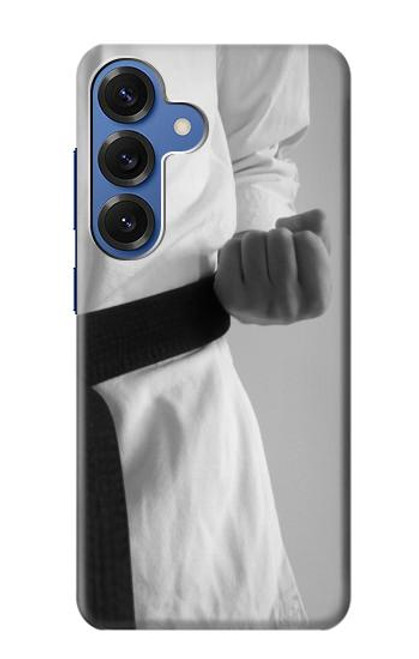 S1931 Noir Ceinture de karaté Etui Coque Housse pour Samsung Galaxy S25