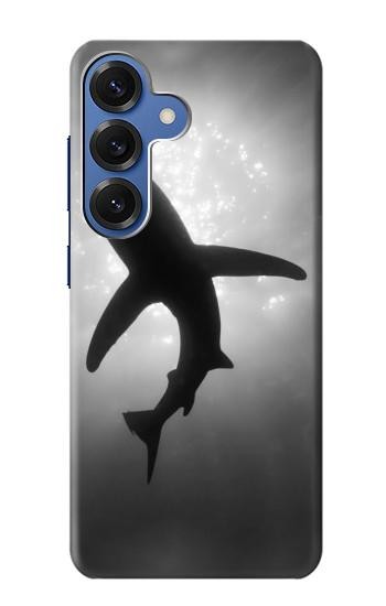 S2367 Monochrome Réquin Etui Coque Housse pour Samsung Galaxy S25