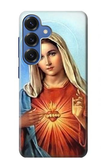 S2420 La Vierge Marie Santa Maria Etui Coque Housse pour Samsung Galaxy S25