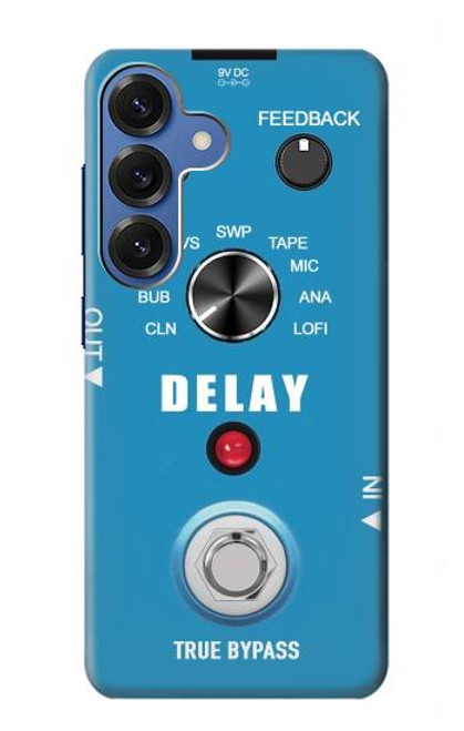S3962 Graphique de retard analogique de guitare Etui Coque Housse pour Samsung Galaxy S25