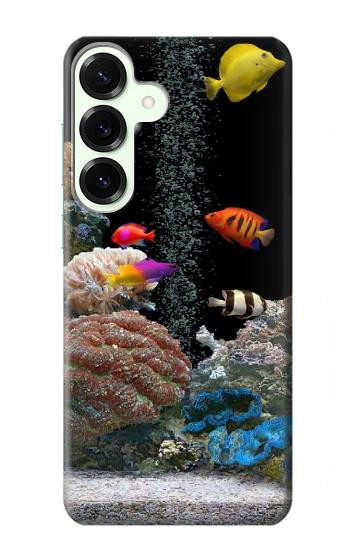 S0226 L'aquarium Etui Coque Housse pour Samsung Galaxy S25 Plus