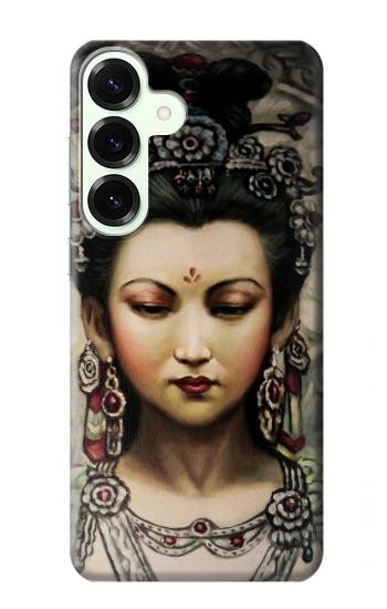 S0681 Guan Yin Etui Coque Housse pour Samsung Galaxy S25 Plus