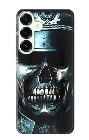 S0754 crâne soldat Etui Coque Housse pour Samsung Galaxy S25 Plus