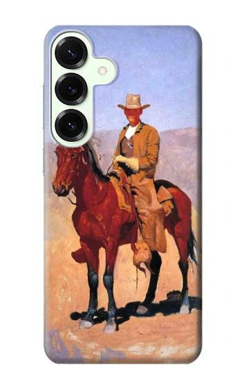 S0772 Cowboy occidental Etui Coque Housse pour Samsung Galaxy S25 Plus