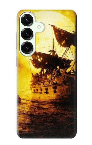 S0841 Pirates Perle noire Etui Coque Housse pour Samsung Galaxy S25 Plus