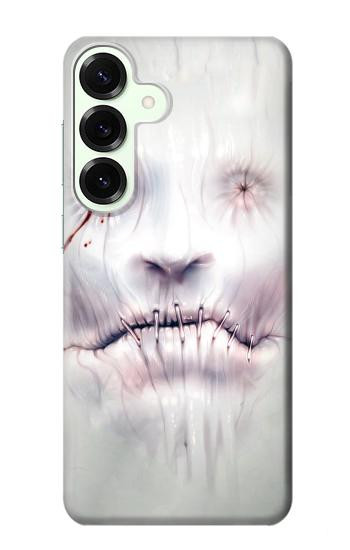 S0884 Visage d'horreur Etui Coque Housse pour Samsung Galaxy S25 Plus