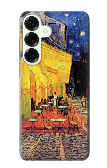 S0929 Van Gogh Café Terrasse Etui Coque Housse pour Samsung Galaxy S25 Plus