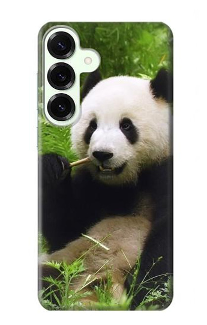 S1073 Panda Prenez plaisir à manger Etui Coque Housse pour Samsung Galaxy S25 Plus