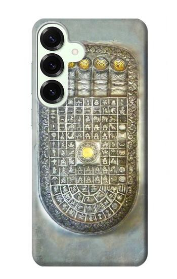 S1484 Bouddha empreinte Etui Coque Housse pour Samsung Galaxy S25 Plus