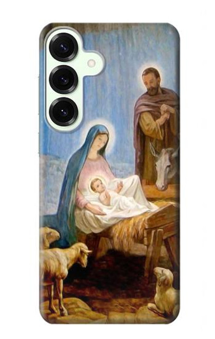 S2276 la Nativité Etui Coque Housse pour Samsung Galaxy S25 Plus